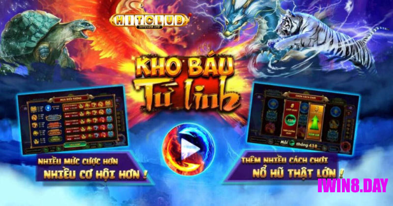 Giới thiệu Slot game Tứ Linh Iwin